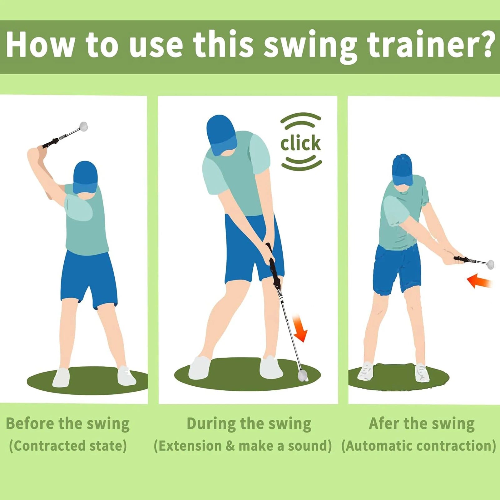 Professional Golf Swing Trainer